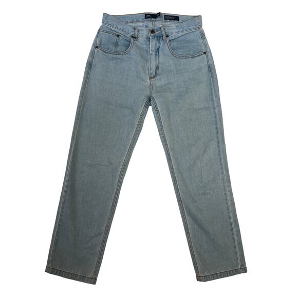 Afends Hemp Revolution Light Wash Straight Leg 90s Jeans sz 30 Organic Cotton - Picture 1 of 10